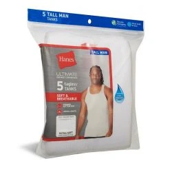 Big & Tall Hanes Ultimate® Cool Comfort® 5-Pack Tanks 7 Big & Tall Hanes Ultimate® Cool Comfort® 5-Pack Tanks -Hanes Shop unnamed file 1000