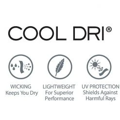 Women's Hanes® Cool Dri Long-Sleeve Performance Tee Awesome Blue -Hanes Shop unnamed file 1004