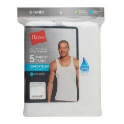 Men's Hanes Ultimate® 5-pack ComfortBlend A-Shirts -Hanes Shop unnamed file 1067
