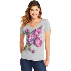 Women's Hanes® Graphic Tee Butterfly Salty Purple -Hanes Shop unnamed file 1100