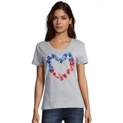 Women's Hanes® Graphic Tee Butterfly Salty Purple -Hanes Shop unnamed file 1106