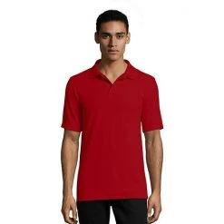 Men's Hanes® X-Temp Fresh IQ Pique Polo Deep Forest -Hanes Shop unnamed file 1120