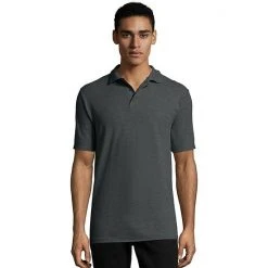 Men's Hanes® X-Temp Fresh IQ Pique Polo Deep Forest -Hanes Shop unnamed file 1121