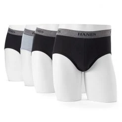 Big & Tall Hanes Ultimate® 4-pack Tagless Stretch Briefs