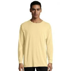 Men's Hanes® ComfortWash Garment-Dyed Tee Horizon Orange -Hanes Shop unnamed file 1180