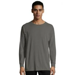 Men's Hanes® ComfortWash Garment-Dyed Tee Horizon Orange -Hanes Shop unnamed file 1190