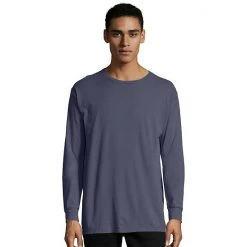 Men's Hanes® ComfortWash Garment-Dyed Tee Horizon Orange -Hanes Shop unnamed file 1192
