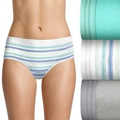 Women's Hanes Ultimate® 3-pack ComfortBlend Stretch X-Temp Hipsters 41XTSA Patrol Red Asst -Hanes Shop unnamed file 1199