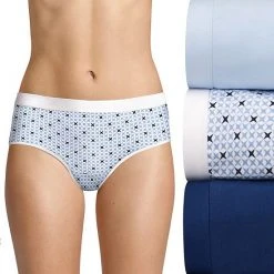 Women's Hanes Ultimate® 3-pack ComfortBlend Stretch X-Temp Hipsters 41XTSA Patrol Red Asst -Hanes Shop unnamed file 1209