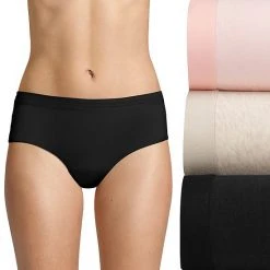 Women's Hanes Ultimate® 3-pack ComfortBlend Stretch X-Temp Hipsters 41XTSA Patrol Red Asst -Hanes Shop unnamed file 1211