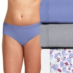 Women's Hanes Ultimate® 3-pack ComfortBlend Stretch X-Temp Hipsters 41XTSA Patrol Red Asst -Hanes Shop unnamed file 1212