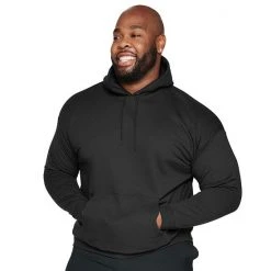 Big & Tall Hanes® EcoSmart Fleece Hoodie Deep Forest