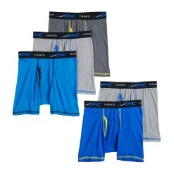 Boys 6-20 Hanes Ultimate® 5-Pack X-Temp® Cooling Boxer Briefs Blue Gray Black Lime -Hanes Shop unnamed file 1290