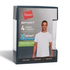 Men's Hanes Ultimate® 4-Pack X-Temp™ Mesh Crewneck Tees -Hanes Shop unnamed file 1400
