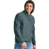 Men's Hanes Tri-Blend French Terry Pullover Hoodie Cactus Pe Heather