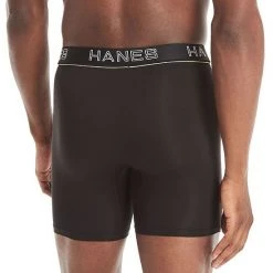 Men's Hanes Ultimate® ComfortFlex Fit 4-Pack Boxer Briefs Black Gray -Hanes Shop unnamed file 1424