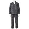 Big & Tall Hanes® Classics Pajama Set Blue Plaid