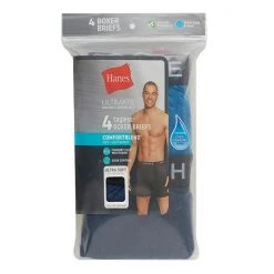 Men's Hanes® 4-pack ComfortBlend Fresh IQ Boxer Briefs -Hanes Shop unnamed file 153