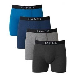 Men's Hanes® 4-pack ComfortBlend Fresh IQ Boxer Briefs -Hanes Shop unnamed file 154