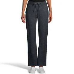 Women's Hanes® Pocket French Terry Pants Navy