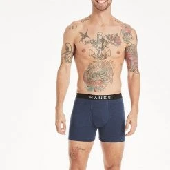 Men's Hanes® 4-pack ComfortBlend Fresh IQ Boxer Briefs -Hanes Shop unnamed file 155