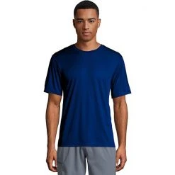 Men's Hanes® CoolDRI Performance Tee Deep Royal -Hanes Shop unnamed file 1576
