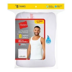 Men's Hanes Ultimate® 7-pack +1 Bonus ComfortSoft Tanks -Hanes Shop unnamed file 1586