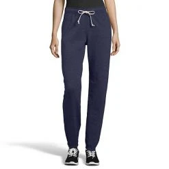 Women's Hanes® Luxe Collection Lightweight Fleece Sweatpants Hanes Navy -Hanes Shop unnamed file 1597
