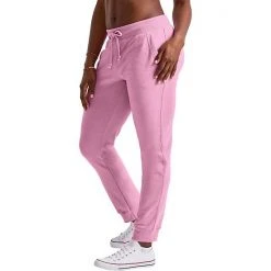 Women's Hanes® French-Terry Joggers Paper Orchid -Hanes Shop unnamed file 1612