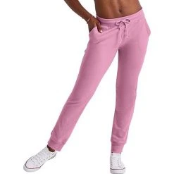 Women's Hanes® French-Terry Joggers Paper Orchid -Hanes Shop unnamed file 1613