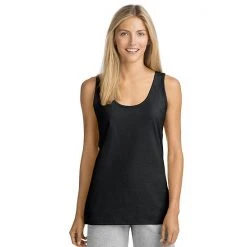 Women's Hanes® Basic Essential Tank Top Light Steel