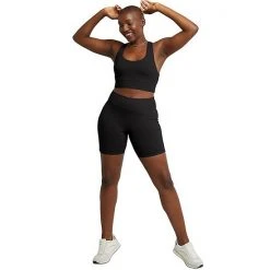 Women's Hanes® Stretch Jersey Bike Shorts Charcoal Heather -Hanes Shop unnamed file 1715