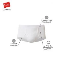 Men's Hanes Ultimate® 7-pack + 2 Bonus Full-Cut Briefs -Hanes Shop unnamed file 172