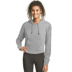 Women's Hanes® Cropped Fleece Hoodie Concrete Pe Heather 22 Women's Hanes® Cropped Fleece Hoodie Concrete Pe Heather -Hanes Shop unnamed file 1746