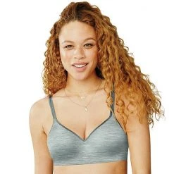Hanes Ultimate® Soft Wireless Convertible T-Shirt Bra HU03 Purple Granite -Hanes Shop unnamed file 178