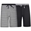 Men's Hanes® 2-pack Knit Pajama Shorts Navy Blue Heather