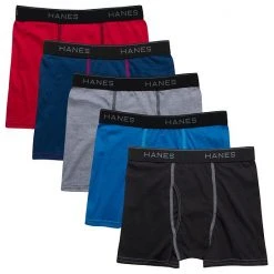 Boys 6-20 Hanes Ultimate® 5-Pack Super Soft Lightweight Boxer Briefs Assorted -Hanes Shop unnamed file 1838