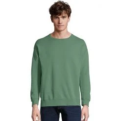 Men's Hanes® ComfortWash Garment-Dyed Fleece Sweatshirt Mint -Hanes Shop unnamed file 1920