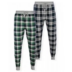 Men's Hanes 2-pack Plaid Flannel Jogger Pajama Pants Green 13 Men's Hanes 2-pack Plaid Flannel Jogger Pajama Pants Green -Hanes Shop unnamed file 1926