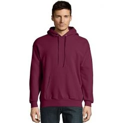 Men's Hanes® EcoSmart Fleece Pullover Hoodie Pale Pink -Hanes Shop unnamed file 196