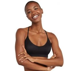 Hanes Ultimate® Comfort Flex Fit Authentic Cami Crop Bralette DHY202 Soft Celadon