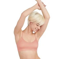 Hanes Ultimate® Comfort Flex Fit Authentic Cami Crop Bralette DHY202 Soft Celadon -Hanes Shop unnamed file 1977