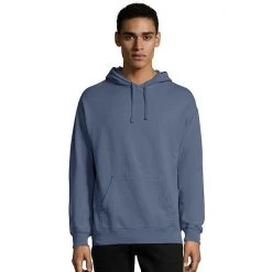 Men's Hanes® ComfortWash Garment-Dyed Fleece Hoodie Horizon Orange -Hanes Shop unnamed file 1997
