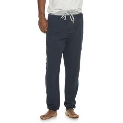 Men's Hanes® 1901 Heritage French Terry Pajama Jogger Pants Blue -Hanes Shop unnamed file 2049