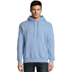 Men's Hanes® EcoSmart Fleece Pullover Hoodie Pale Pink -Hanes Shop unnamed file 207