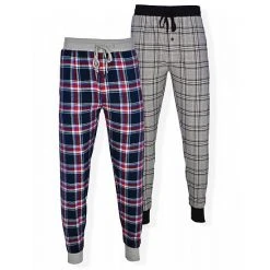 Big & Tall Hanes 2-pack Flannel Jogger Sleep Pants Green -Hanes Shop unnamed file 2072