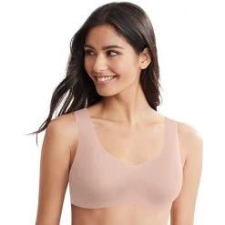 Hanes Ultimate® Ultra-Light Comfort Support Strap Wireless Bra DHHU39 1hf Pretty Coral -Hanes Shop unnamed file 215
