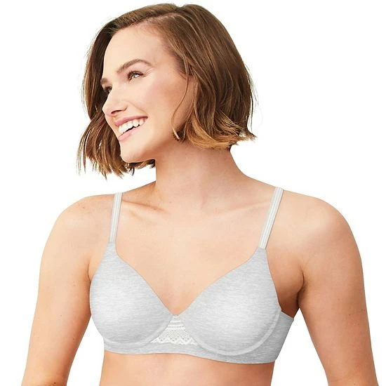 Hanes Ultimate Bras: Soft Natural Lift Foam T-Shirt Bra DHHU25 Sterling Gray 12 Hanes Ultimate Bras: Soft Natural Lift Foam T-Shirt Bra DHHU25 Sterling Gray - Image 12