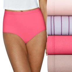 Women's Hanes® Pure Organic Cotton 4-pk. Full Brief Panty Set 44HOC4