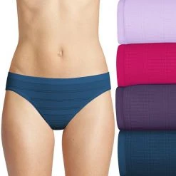 Women's Hanes Ultimate® 4-pack Breathable Comfort Flex Fit Bikini Panty Set 42CFF4 Lilac Berry Asst -Hanes Shop unnamed file 2174